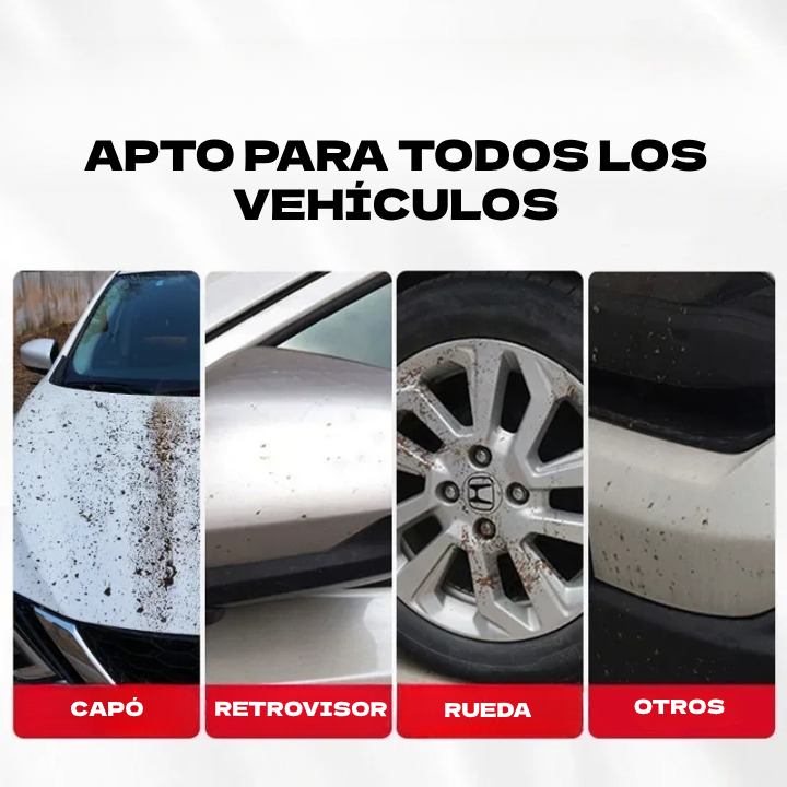 Spray Removedor de Oxido y Polvo de Frenos para Pintura y Ruedas | 50ml/100ml JB-XPCS 18